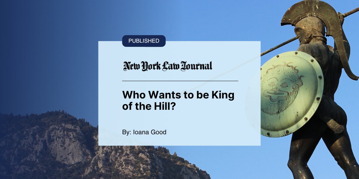 Featured image for “Who Wants to be King of the Hill?”