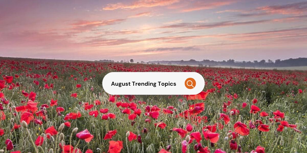 Featured image for “August 2024 Trending Topics”